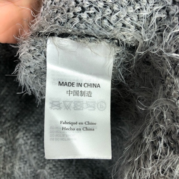 Genuine People | Abstract Fuzzy Cropped Sweater S - Picture 3 of 7